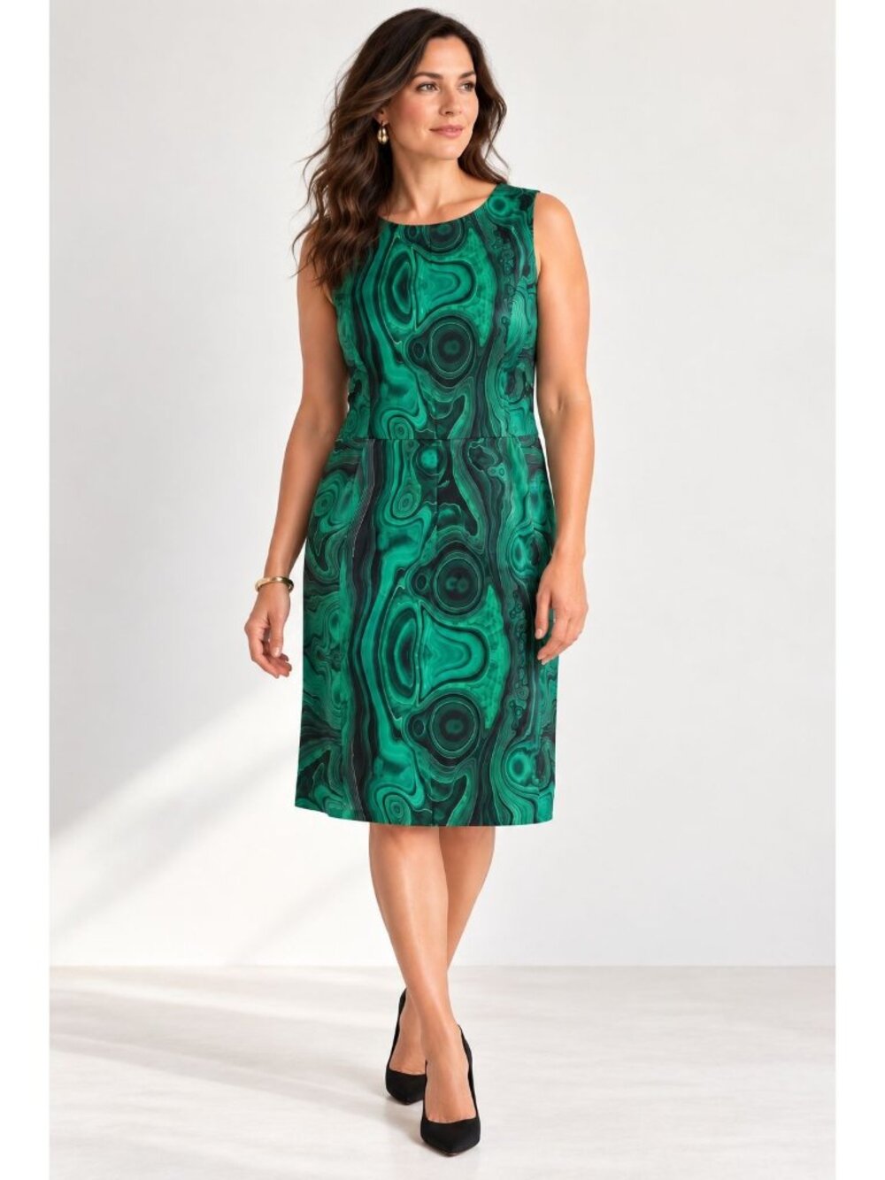 NicoBlu Malachite Green Sheath Dress size 12 New Cocktail Evening Party